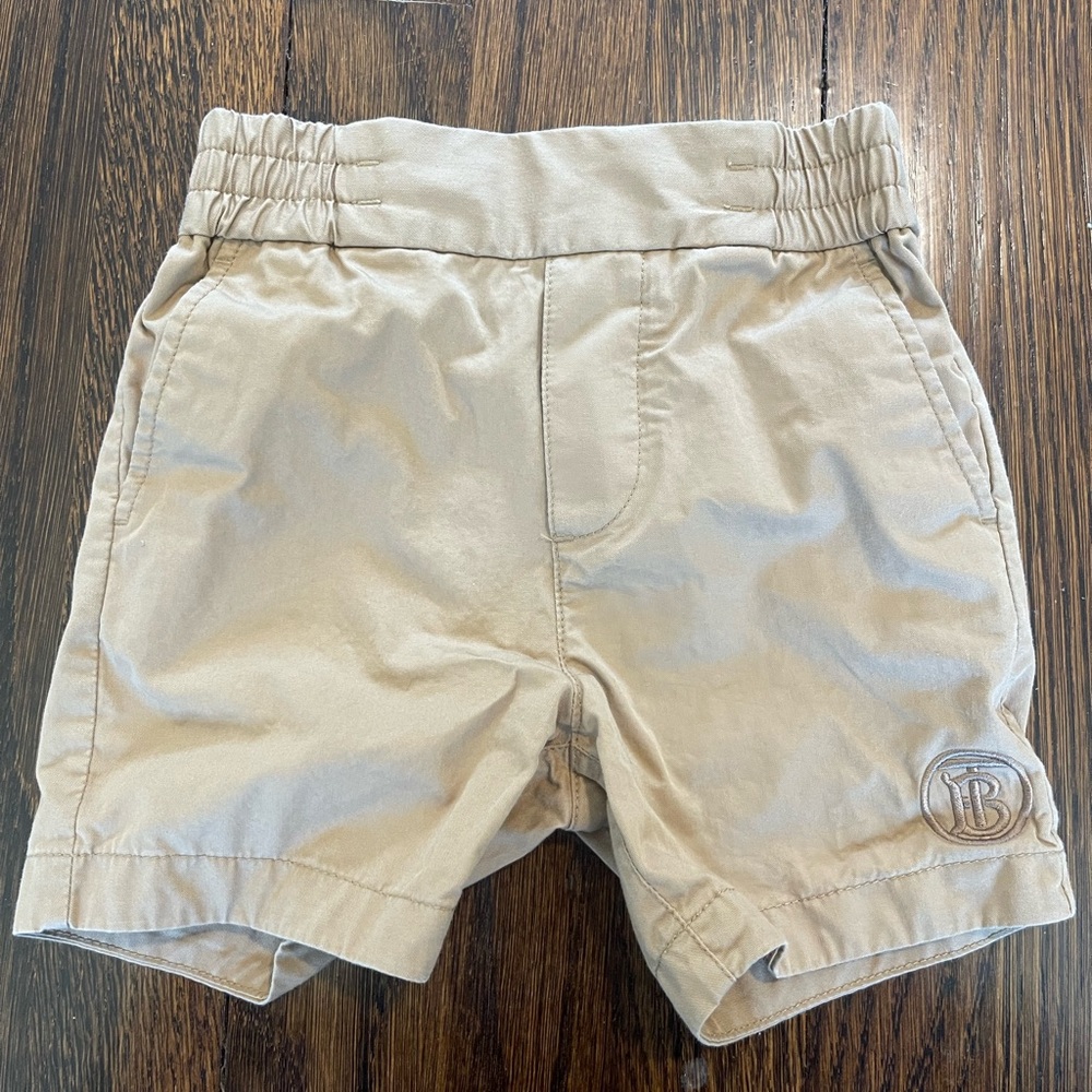 Burberry Beige Kids Shorts